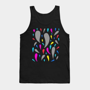 Colorful Water Drops - Relaxation Easy Art Tank Top